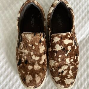 Roper Hide Slip On Shoes